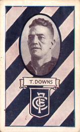 1933 Allen's League Footballers #98 Tommy Downs Front